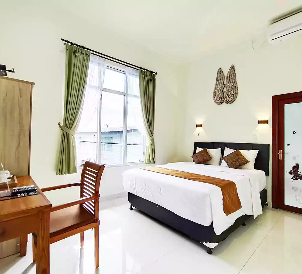 classic room, classic bedroom, tunjung boutique resort, pererenan canggu